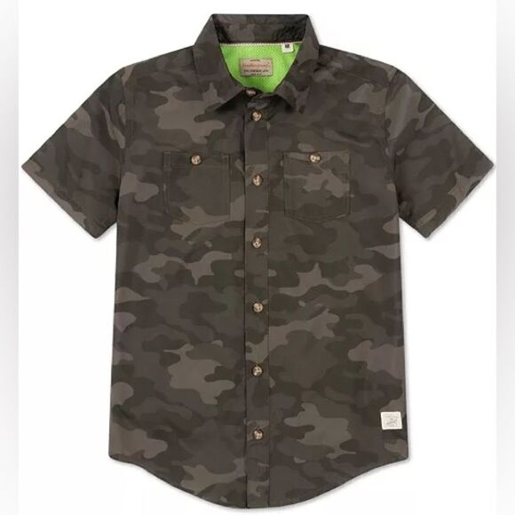 NWT WEATHERPROOF VINTAGE DRI-Fit BOYS BUTTON-DOWN Woven Shirt - Picture 1 of 1